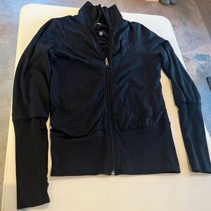lululemon athletica Women’s Black Zip-Up Jacket Size 0 or 2